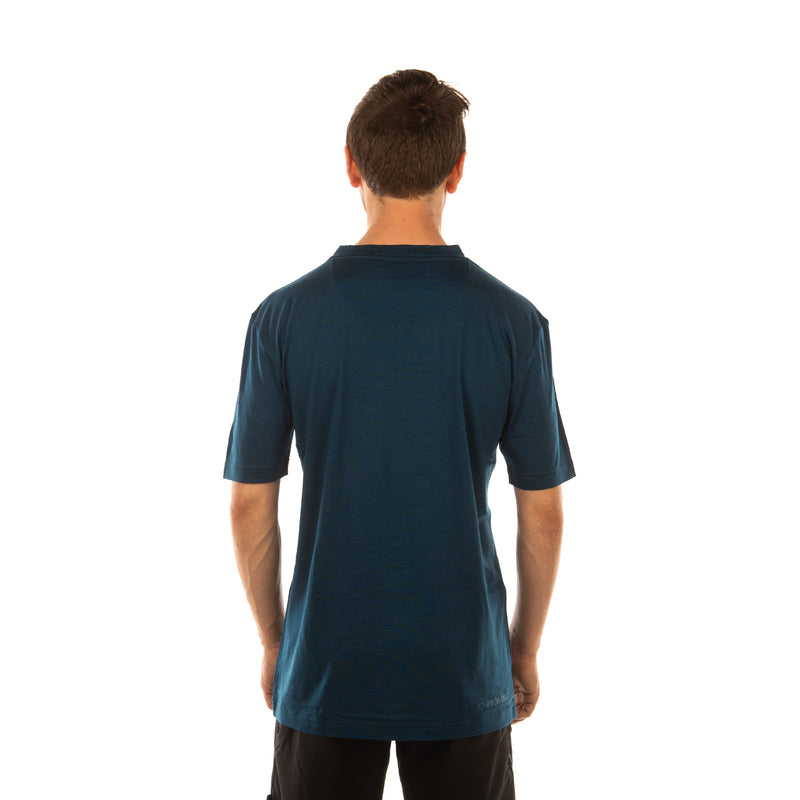 Roam Mens Merino Blend Mountain Bike T-shirt Riding Jersey Chromag Cycling Clothes