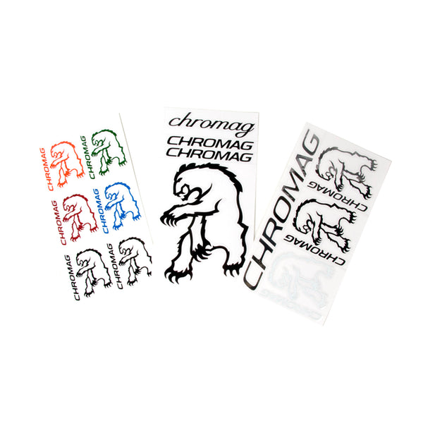 Chromag Mountain Bikes Bear Sticker Pack